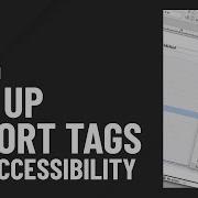 InDesign How To Set Up Export Tags For Accessibility Video Tutorial