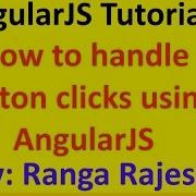 AngularJS Tutorial 5 How To Handle HTML Button Click Event Using AngularJS