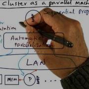 Cluster As A Parallel Machine Sequential Program Georgia Tech Advanced Operating Systems