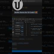 Netflix Theme For VS Code Shorts Vscode Netflix Vscodeextensions