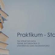 Struktur Data Pertemuan 3 Praktikum Stack