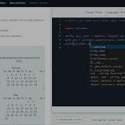 Hackerrank Python Solution 1 Calendar Python Calendar Module