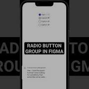 How To Create An Interactive Group Of Radio Buttons In Figma Tutorial Figma Figmatutorial Design