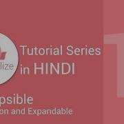 Materialize Css Tutorial In Hindi Collapsible Accordion Expandable