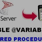 SQL Server Table Variables STORED PROCEDURES