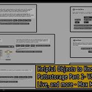 Pattr And Pattrstorage Part 2 VST MFL And More Helpful Objects To Know Max MSP Tutorial