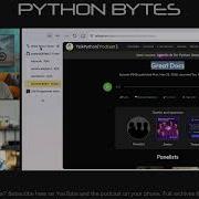 Спасибо Брайан Python Bytes 483