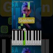 Golden KPop Demon Hunters Easy Piano Tutorial Shorts Trending