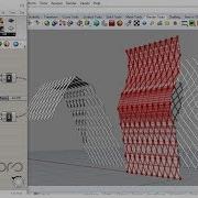 Make A Diagonal Grid Parametric Surface In Rhino Using Grasshopper