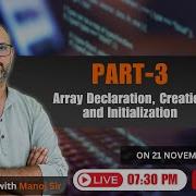 7 3 Array Declaration In Java Array Creation In Java Array Initialization In Java
