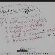 Part 1 Of Chp 2 Math Operators Python For AI ML Data Science Robotics In Pushto