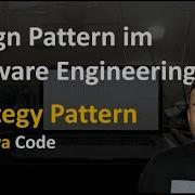 2 Design Patterns Entwurfsmuster Strategy Pattern Mit Java Code