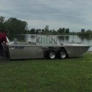Float Trailer 2069 On Land