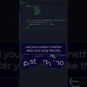 JavaScript Custom Array Prototype Method Shorts Programming