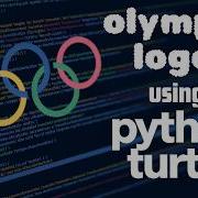 How To Draw Olympic Logo Using Python Turtle Module Turtle Graphics Tutorial Geekbyte01