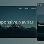 How To Create A Responsive Navbar Using HTML CSS JS Step By Step Tutorial