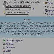 Exporting A MySQL Database Via PhpMyAdmin