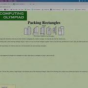 USACO Training Packing Rectangles