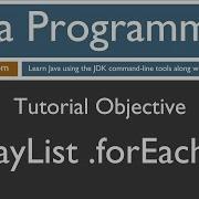 Learn Java Programming ArrayList ForEach Method Tutorial