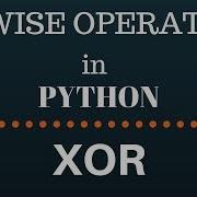 Bitwise XOR Operator