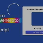 Random Color Generator Using Javascript Javascript Project For Beginner