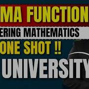 Gamma Function ONE SHOT Engineering Mathematics 2 Pradeep Giri Sir