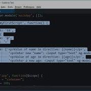 AngularJS Tutorial 42 Custom Directives Isolated Scope Properties
