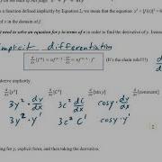 2 6 A Implicit Differentiation Intro