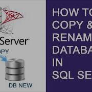 SQL Server Copy Database