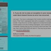4 Outer Block Unaware Of Error If Not Re Raised