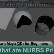 What Are Nurbs Primitives In Maya 2018 Learn Maya 3D Animation For Beginners Tutorials 33