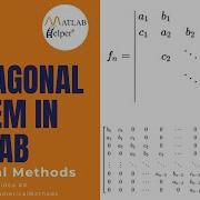 Tridiagonal Systems In MATLAB MATLABHelper Numerical Methods