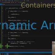 Dynamic Array Implementation In C Data Structures Containers Ep 2