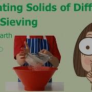 Separating Mixtures 1 6 Separating Solids Of Different Size Sieving Chemical Earth