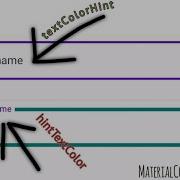 4 Outlined TextInputLayout Change Color Of Hint Text