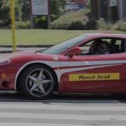 Ferrari 360 Modena W Straight Pipes Hard Acceleration