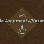 Variable Arguments Or Varargs In Java
