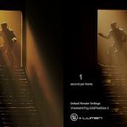52 Sec Vs 1 Sec Frame Maya Arnold Vs UE5 Lumen GPU Rendering Test