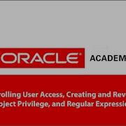 Controlling User Access Creating And Revoking Object Privilege And Regular Expression