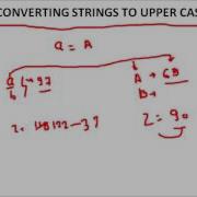 LOWER CASE TO UPPER CASE STRING CONVERSION IN C 61