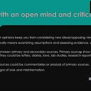 Finding And Evaluating Sources