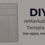 Draw Use Custom Templates For The ReMarkable 2 No Tools No Tech Skills Just A Simple Workflow