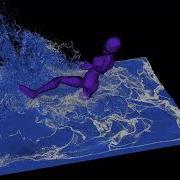 Real Time GPU FLIP Fluid With White Water And Dynamic Collisions