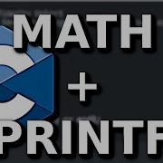 C Programming Tutorial Math Operations With Printf