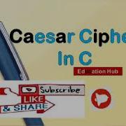 Implementation Of Caesar Cipher