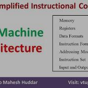 2 SIC Simplified Instructional Computer Architecture System Software By Dr Mahesh Huddar