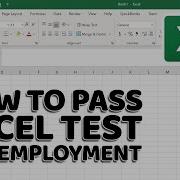How To Pass EXCEL TEST FOR JOB INTERVIEW Step By Step Guide