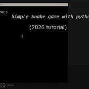 Python Snake Game Tutorial Pygame Ce Python Gamedev