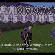 Minecraft Hex Casting Tutorial Episode 2 More Patterns Number Iotas Reading And Writing