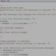 Unicode Substitution Cipher Part 2